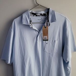 Taylor vintage cashmere blue polo